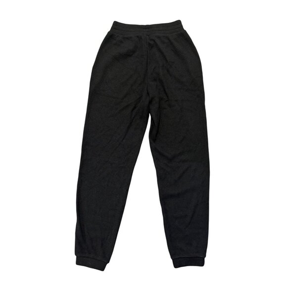 ALO Yoga Waffle Weekend Escape Joggers in Black - Picture 4 of 5